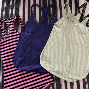 Lululemon bundle of 3 tops! Size 2